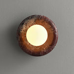 Amber Vintage Marble Wall Light - Lamp Outdoor