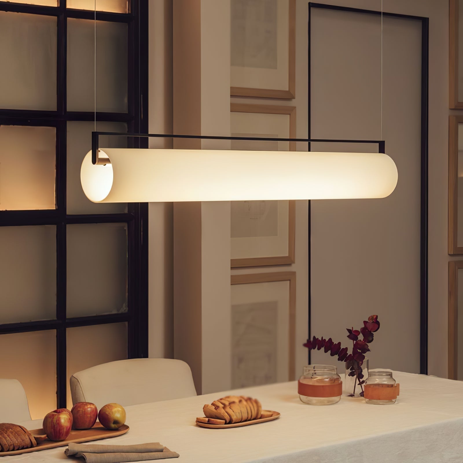 Elias Minimalist Metal Pendant Light - Lamp Outdoor