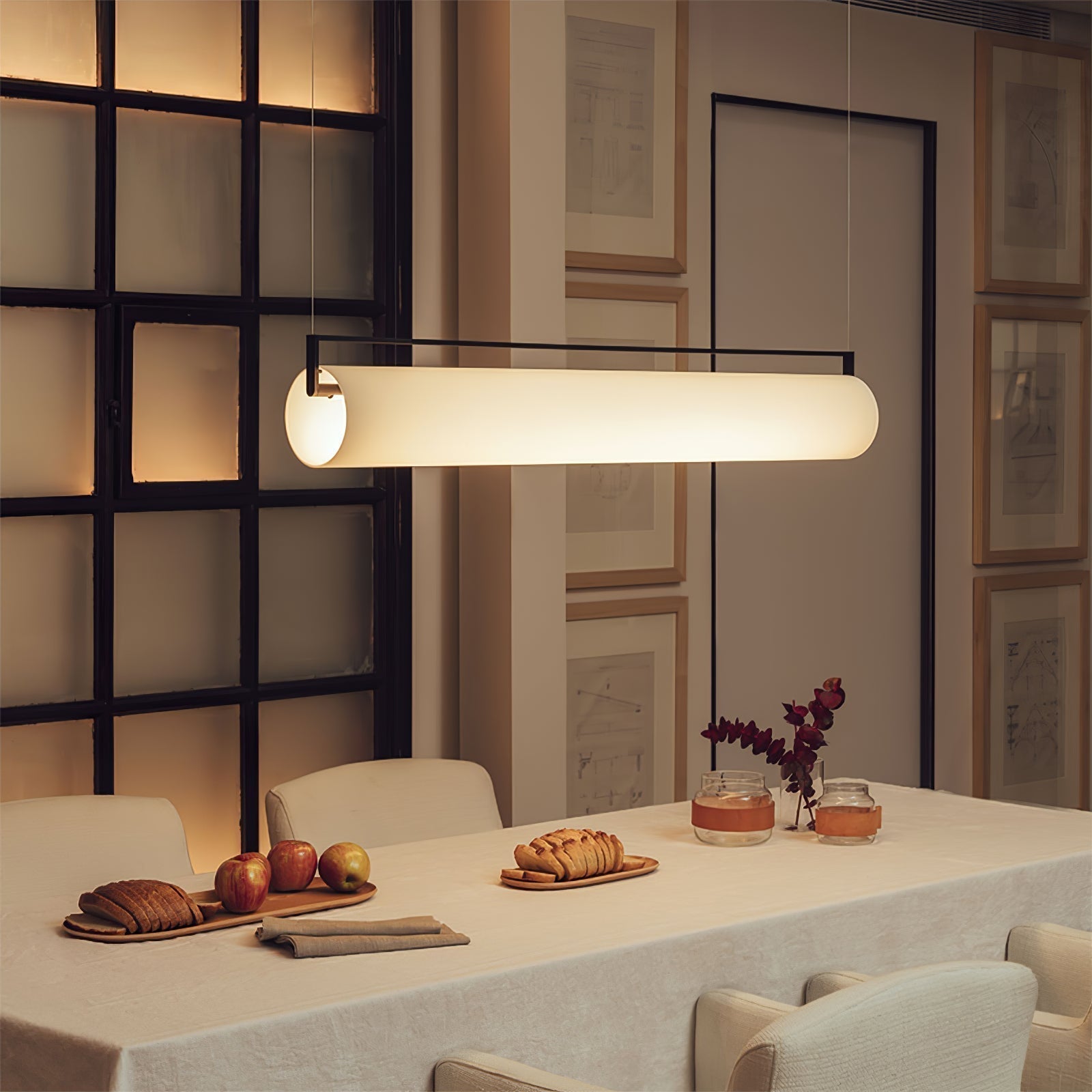 Elias Minimalist Metal Pendant Light - Lamp Outdoor