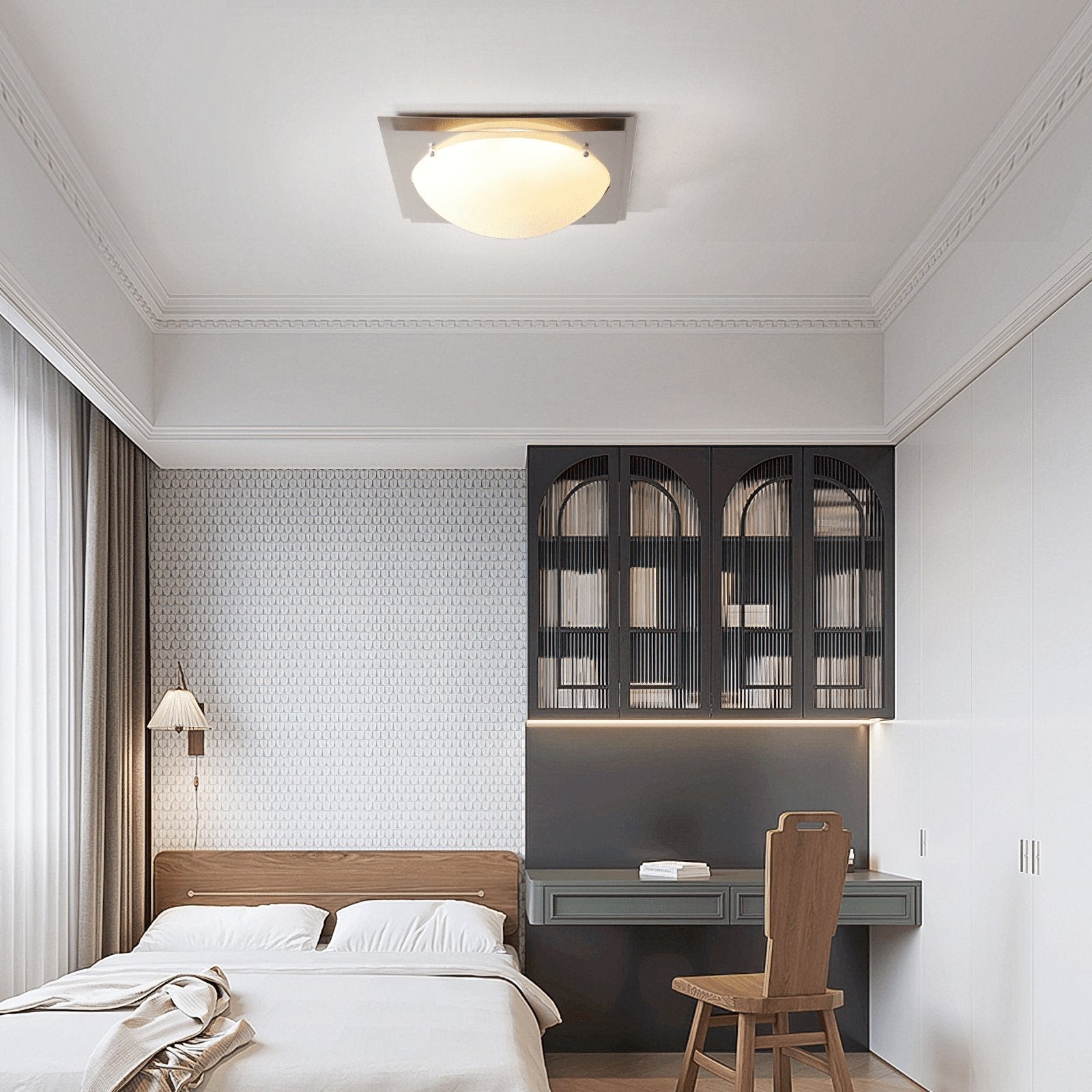 Edged Glass Ceiling Lamp - Lamp Outdoor