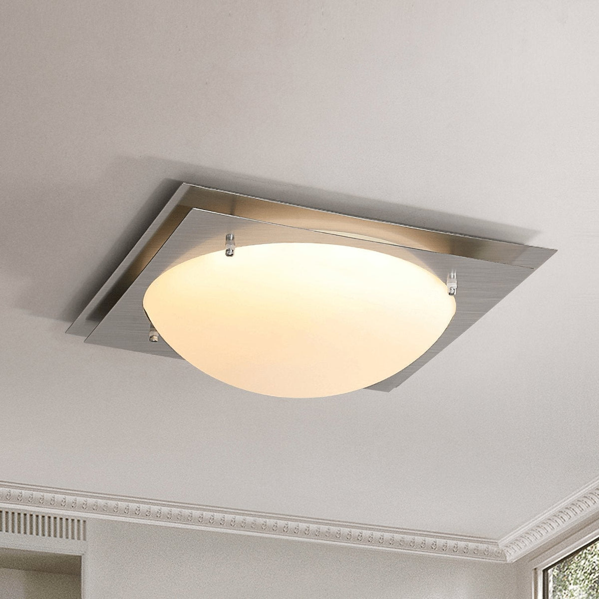 Edged Glass Ceiling Lamp - Lamp Outdoor