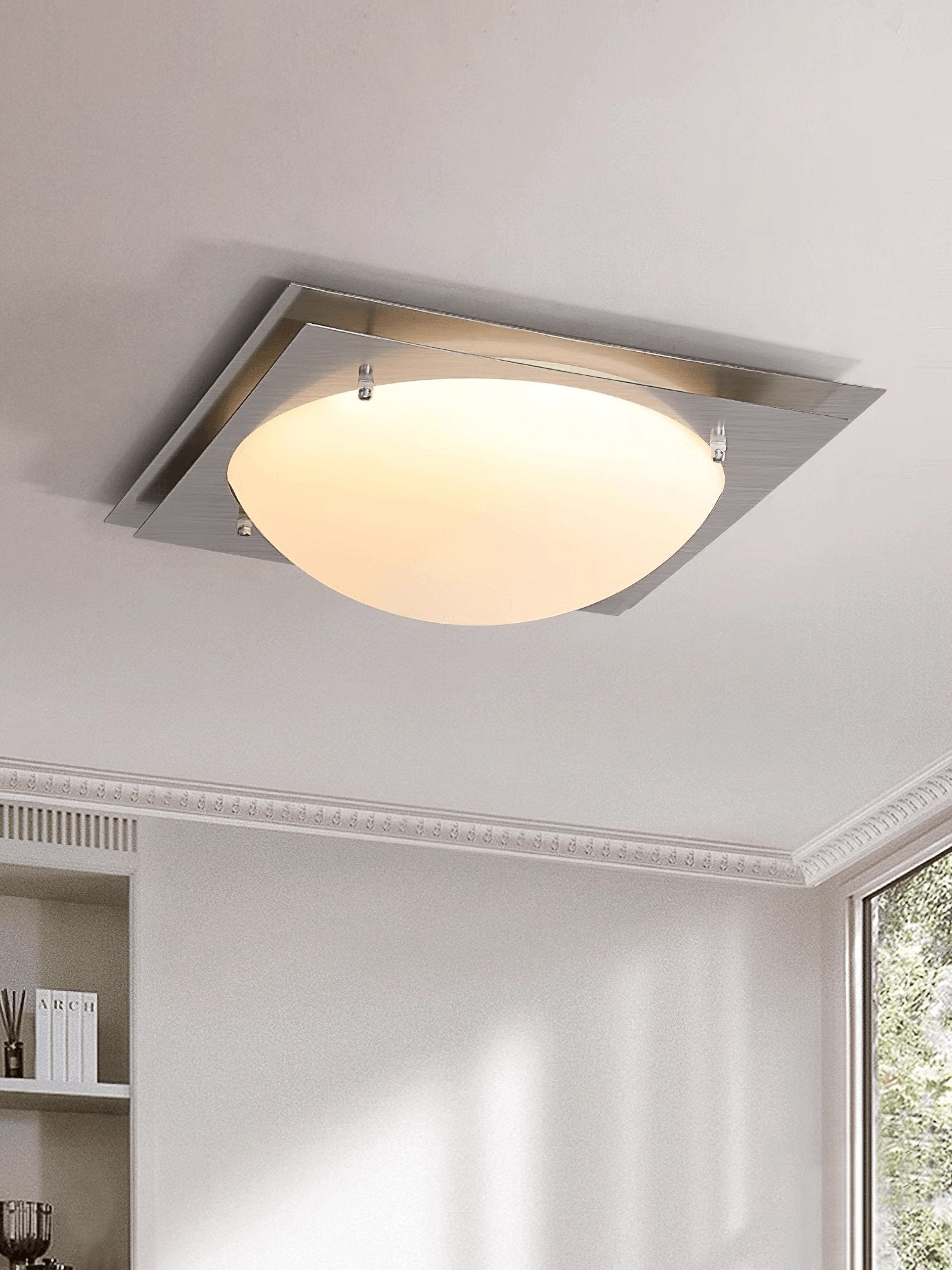 Edged Glass Ceiling Lamp - Lamp Outdoor