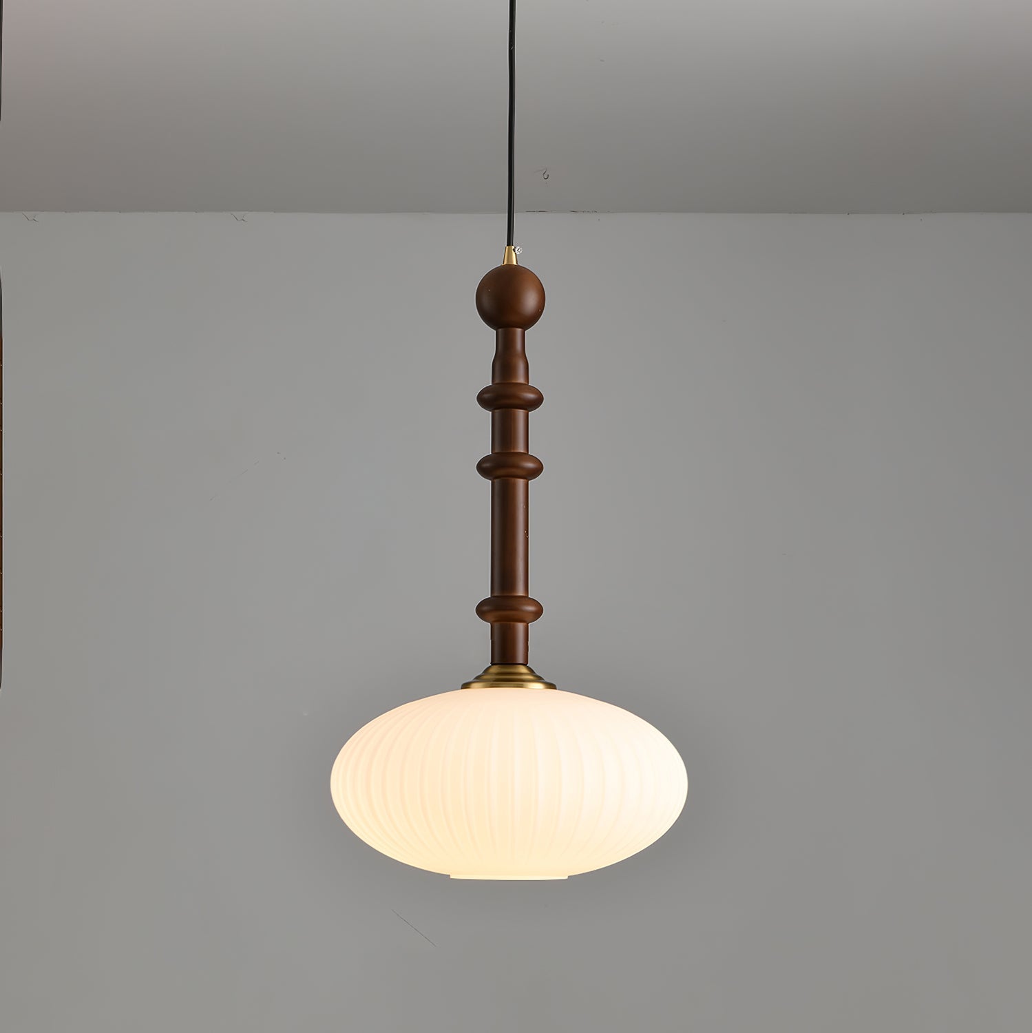 Edison Wood Pendant Light - Lamp Outdoor