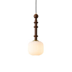 Edison Wood Pendant Light - Lamp Outdoor