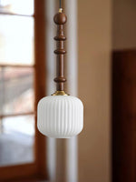 Edison Wood Pendant Light - Lamp Outdoor