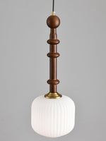Edison Wood Pendant Light - Lamp Outdoor