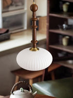 Edison Wood Pendant Light - Lamp Outdoor