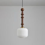 Edison Wood Pendant Light - Lamp Outdoor