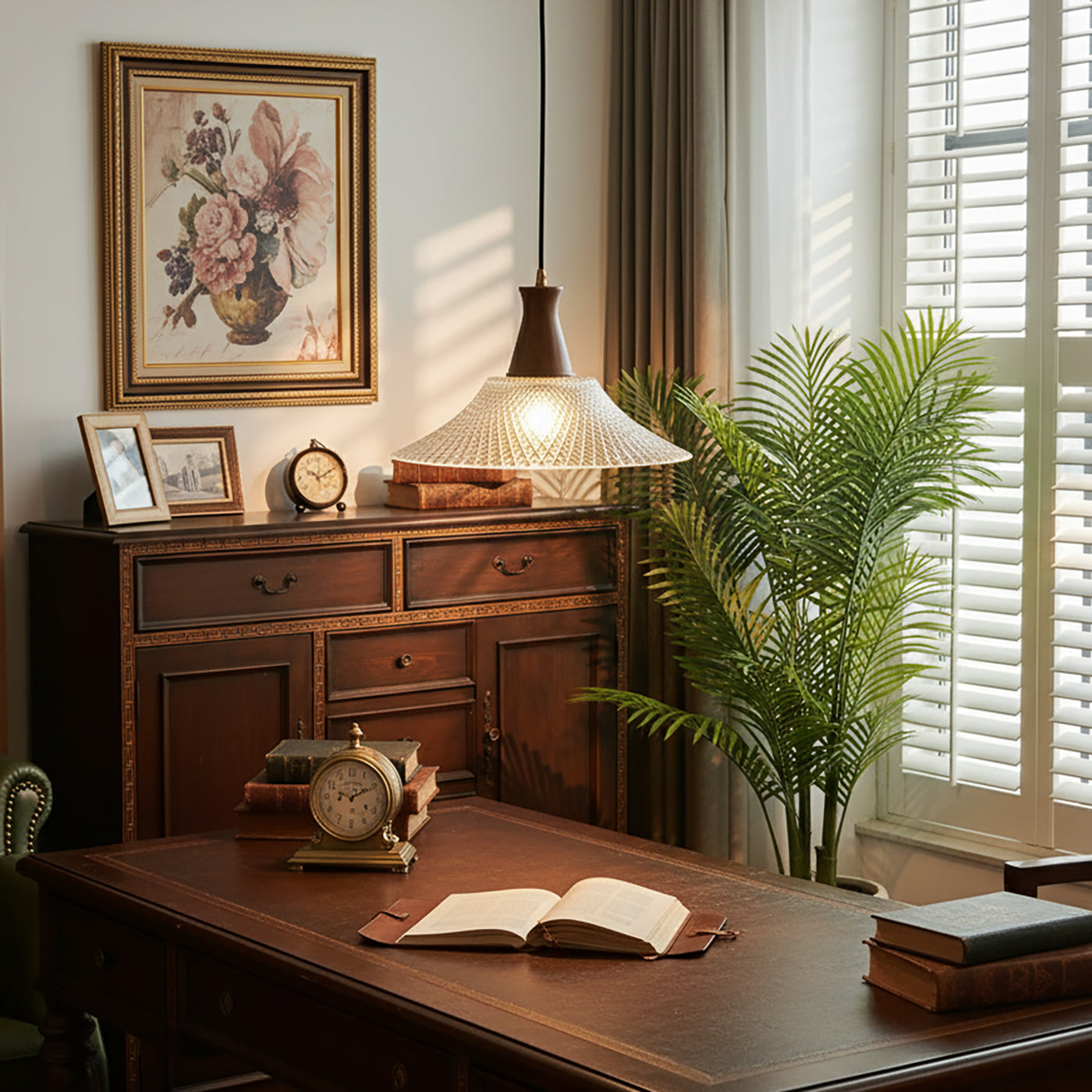 Eiken Modern Glass Pendant Light