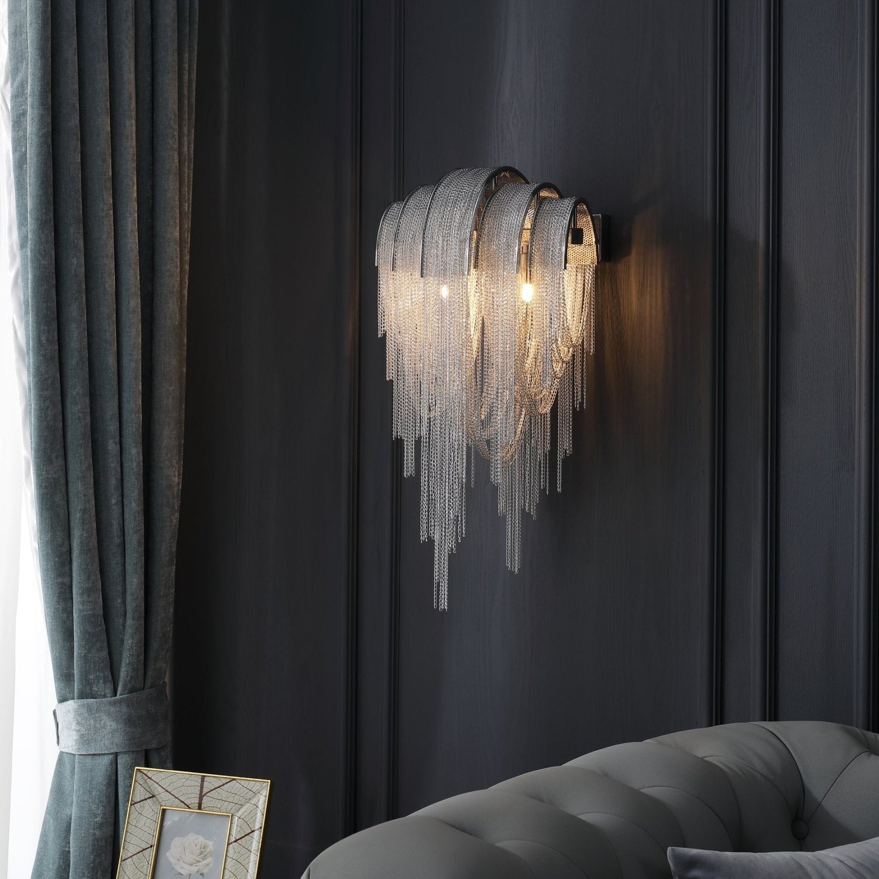 Chains Tassel Wall Lamp - Lamp Outdoor