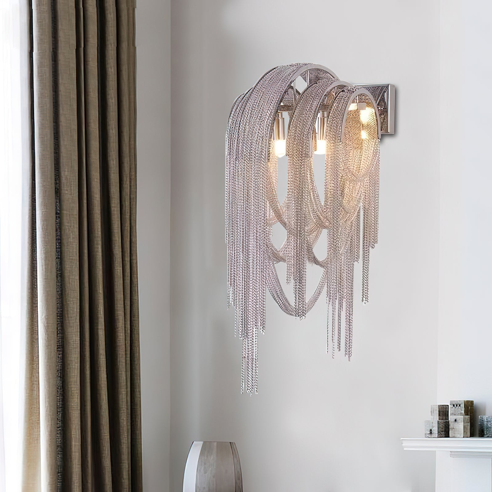 Chains Tassel Wall Lamp - Lamp Outdoor