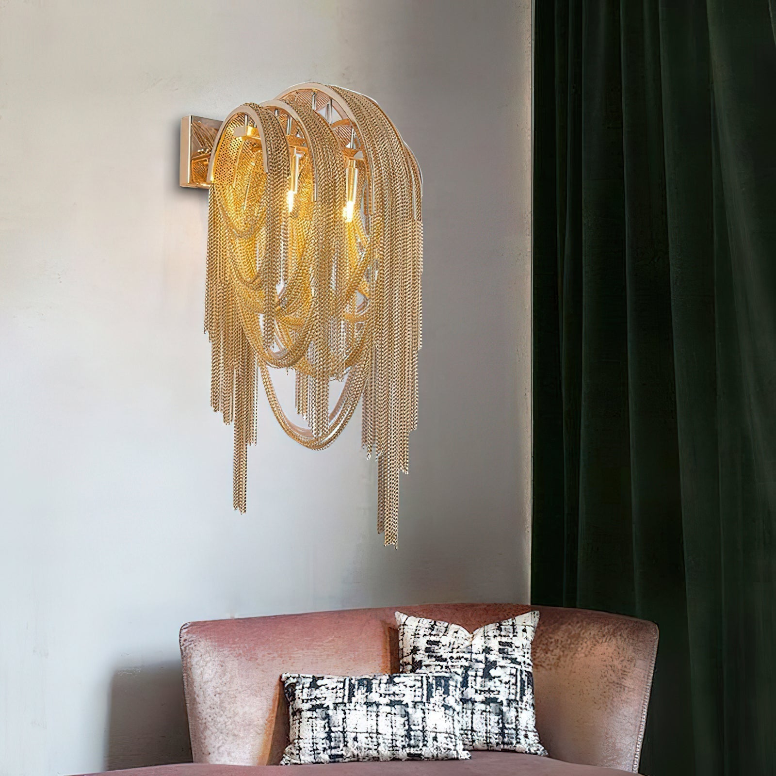 Chains Tassel Wall Lamp - Lamp Outdoor