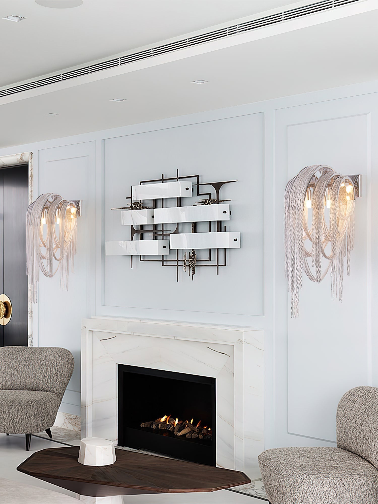Chains Tassel Wall Lamp - Lamp Outdoor