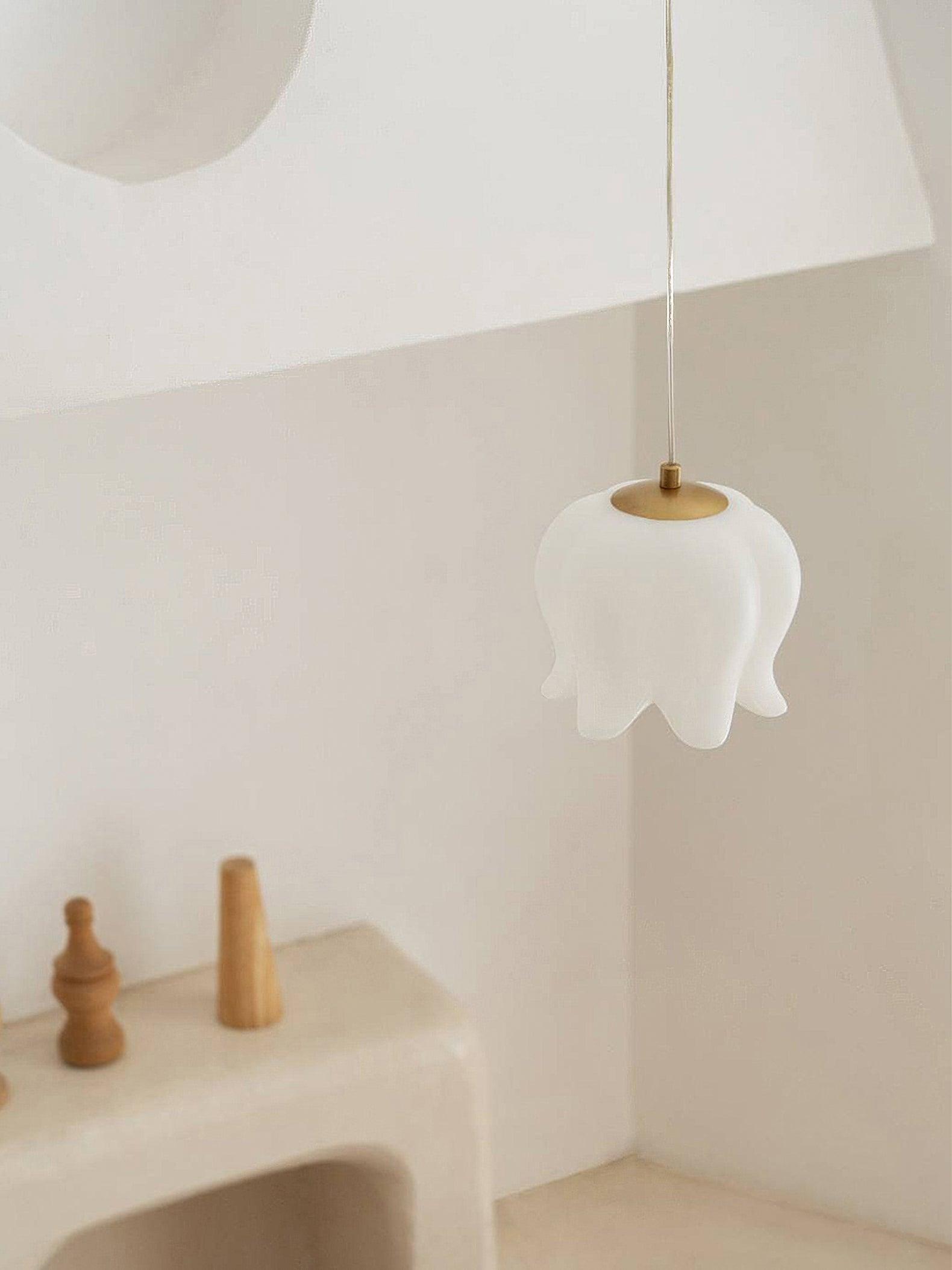 Elegant Floral Pendant Light - Lamp Outdoor