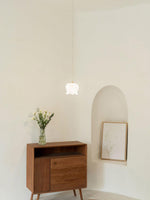 Elegant Floral Pendant Light - Lamp Outdoor