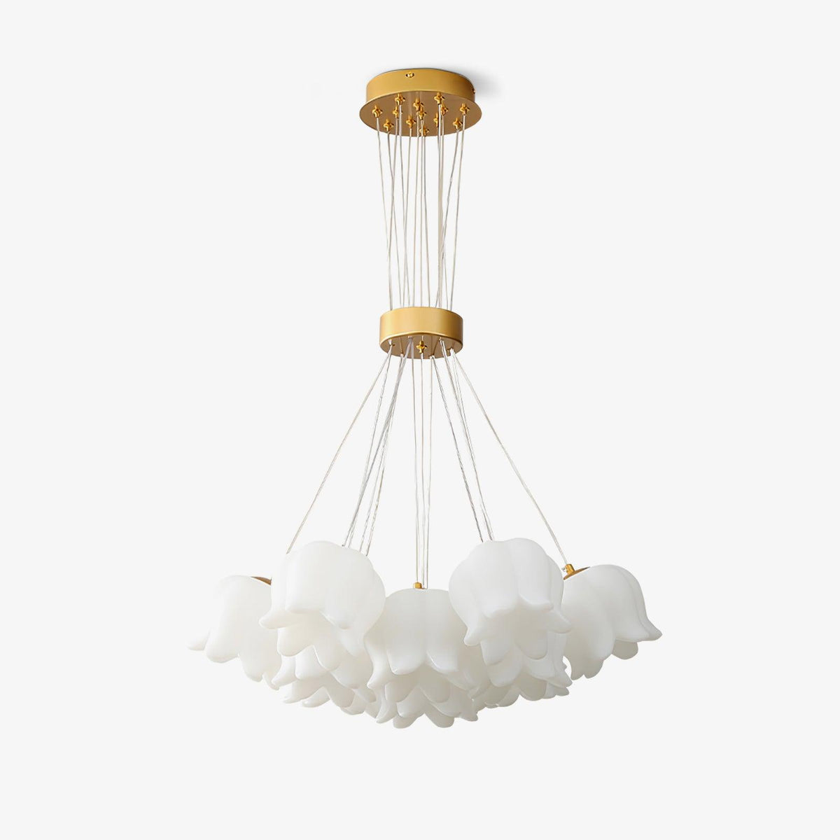 Elegant Floral Pendant Light - Lamp Outdoor