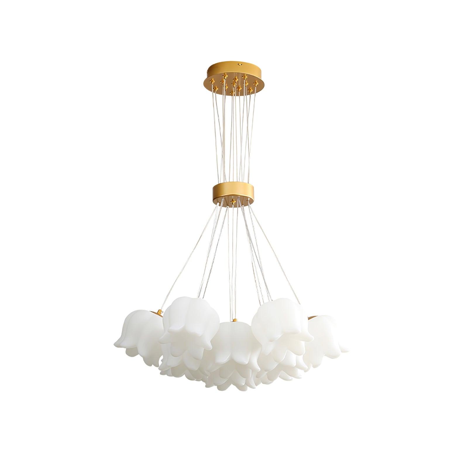 Elegant Floral Pendant Light - Lamp Outdoor