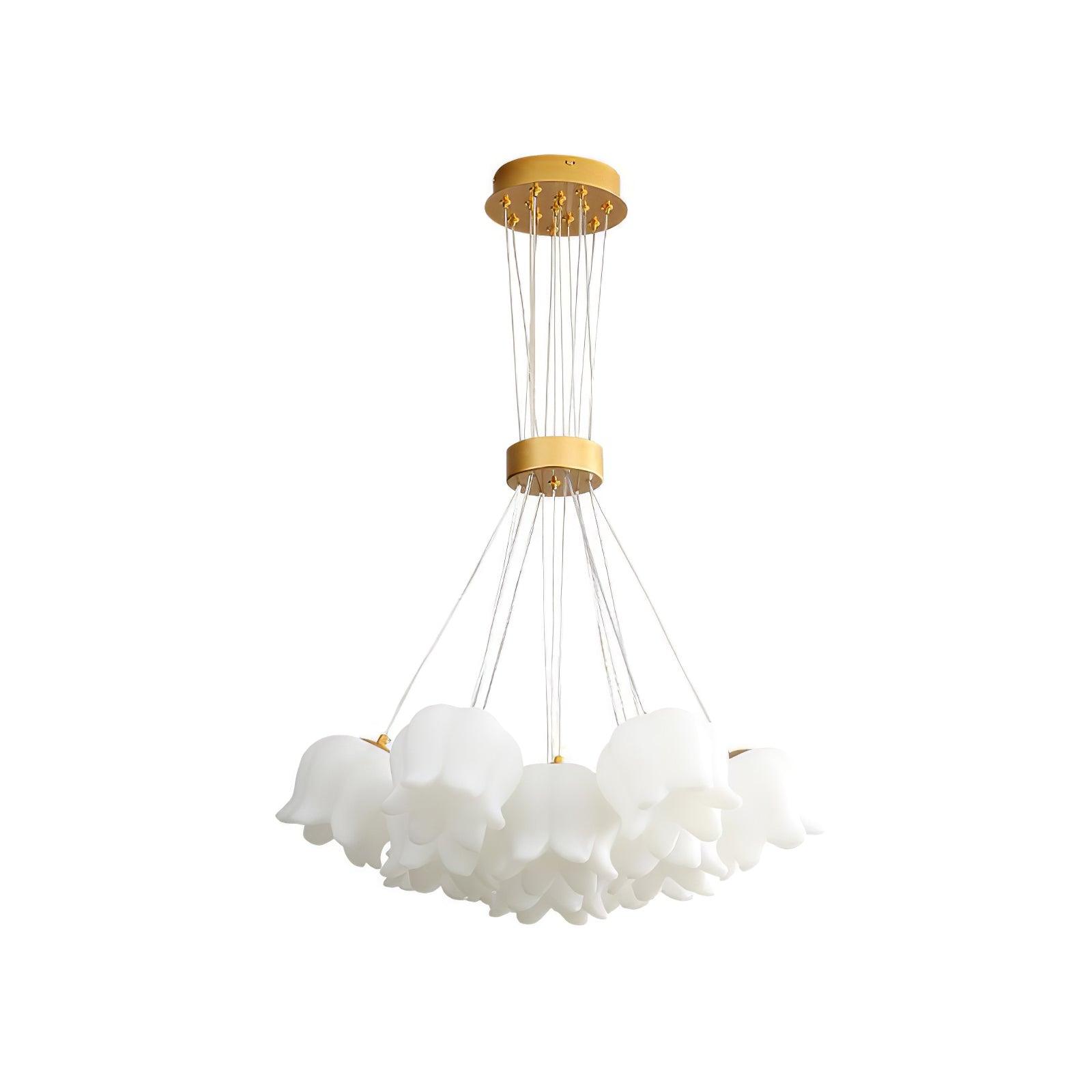 Elegant Floral Pendant Light - Lamp Outdoor