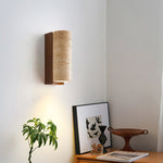 Lysandra Cylindrical Travertine Wall Light - Lamp Outdoor