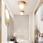 Carmen Travertine Ceiling Light - Letslighting