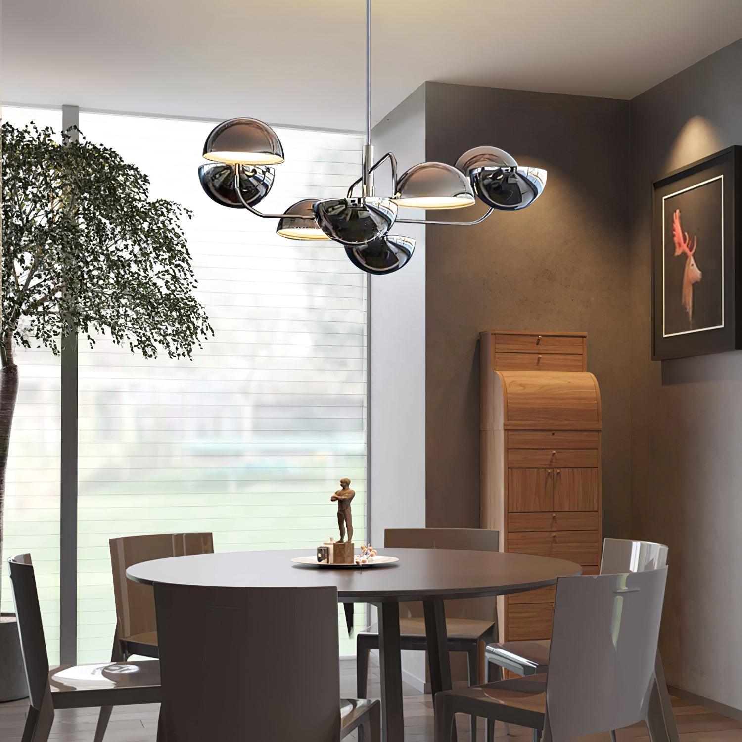 Declan Modern Metal Chandelier - Lamp Outdoor