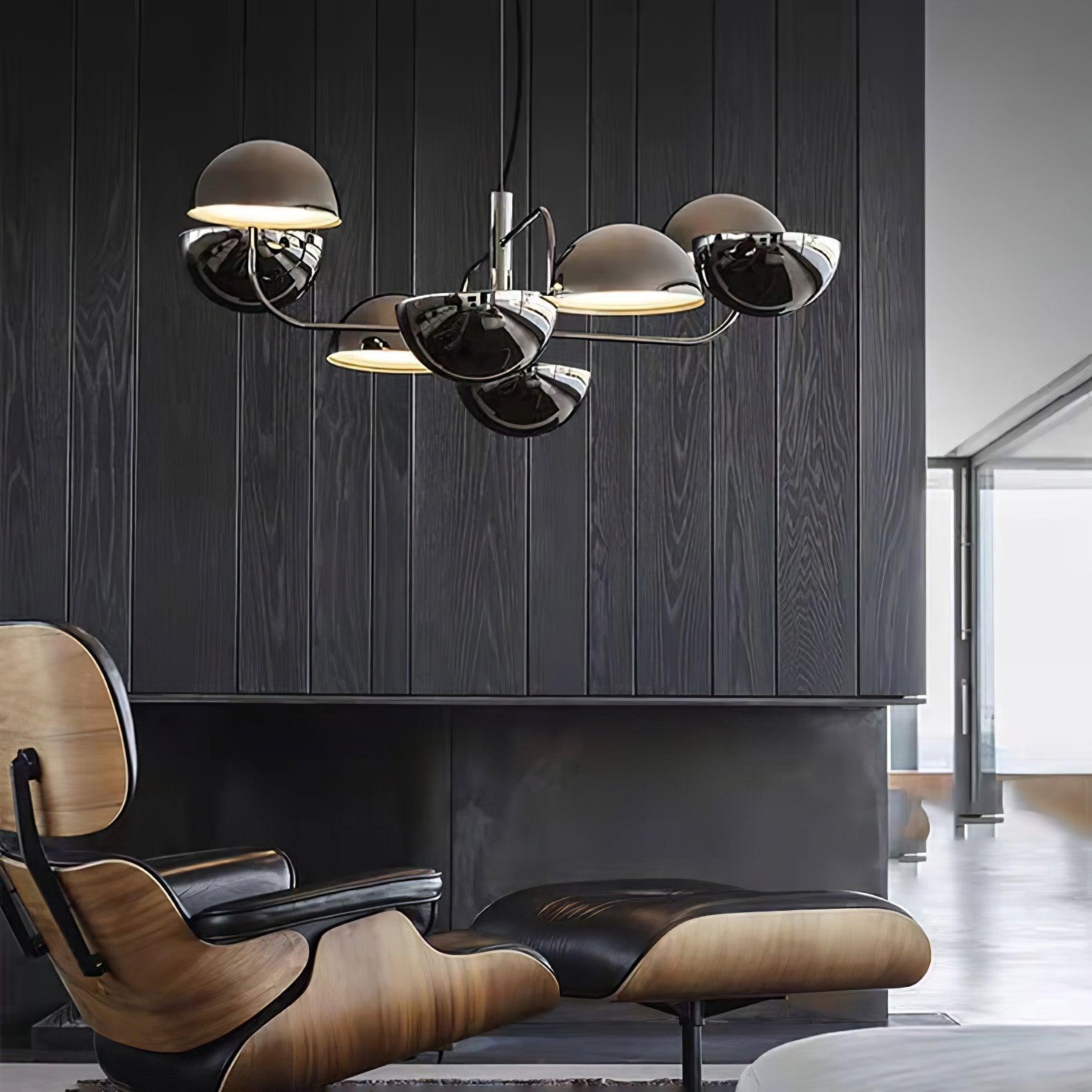 Declan Modern Metal Chandelier - Lamp Outdoor