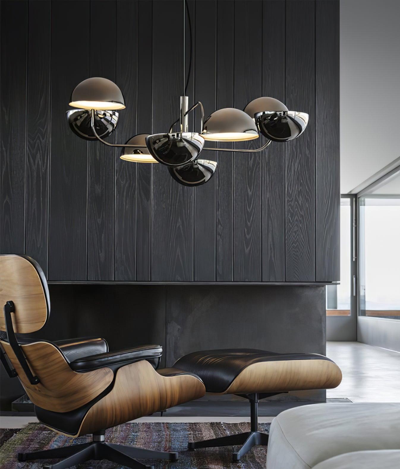 Declan Modern Metal Chandelier - Lamp Outdoor