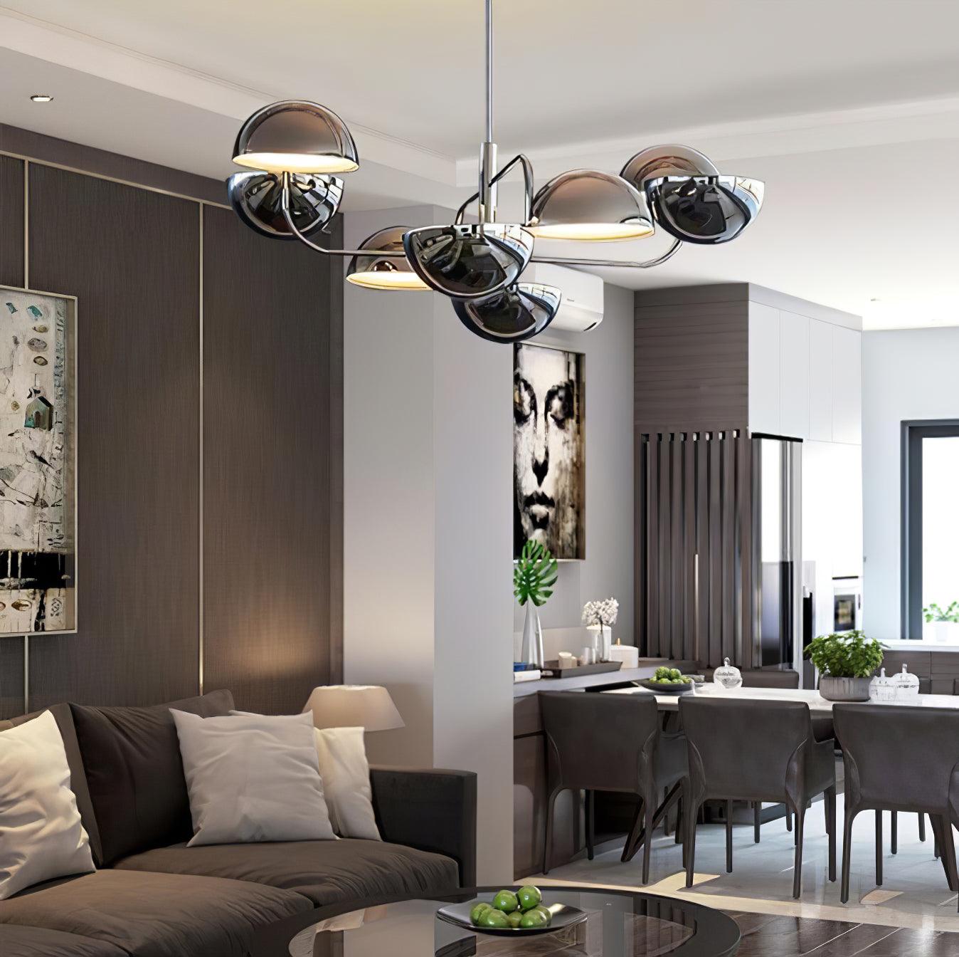 Declan Modern Metal Chandelier - Lamp Outdoor