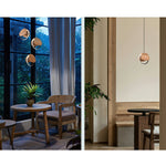 Avvelen Geometric Wood Pendant Light - Lamp Outdoor