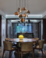 Avvelen Geometric Wood Pendant Light - Lamp Outdoor