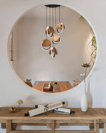 Avvelen Geometric Wood Pendant Light - Lamp Outdoor