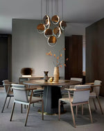 Avvelen Geometric Wood Pendant Light - Lamp Outdoor