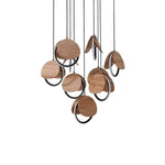 Avvelen Geometric Wood Pendant Light - Lamp Outdoor
