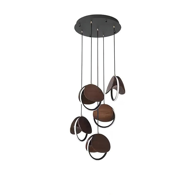 Avvelen Geometric Wood Pendant Light - Lamp Outdoor