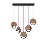 Avvelen Geometric Wood Pendant Light - Lamp Outdoor
