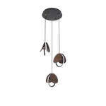 Avvelen Geometric Wood Pendant Light - Lamp Outdoor