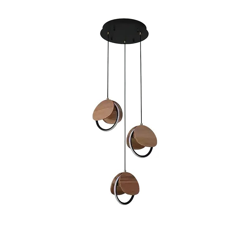 Avvelen Geometric Wood Pendant Light - Lamp Outdoor