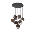 Avvelen Geometric Wood Pendant Light - Lamp Outdoor