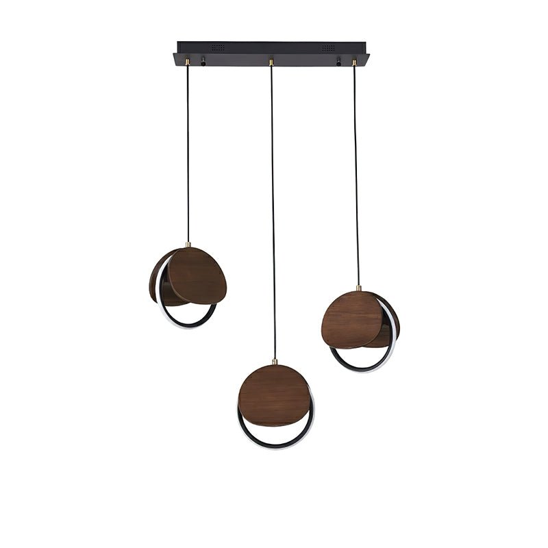 Avvelen Geometric Wood Pendant Light - Lamp Outdoor