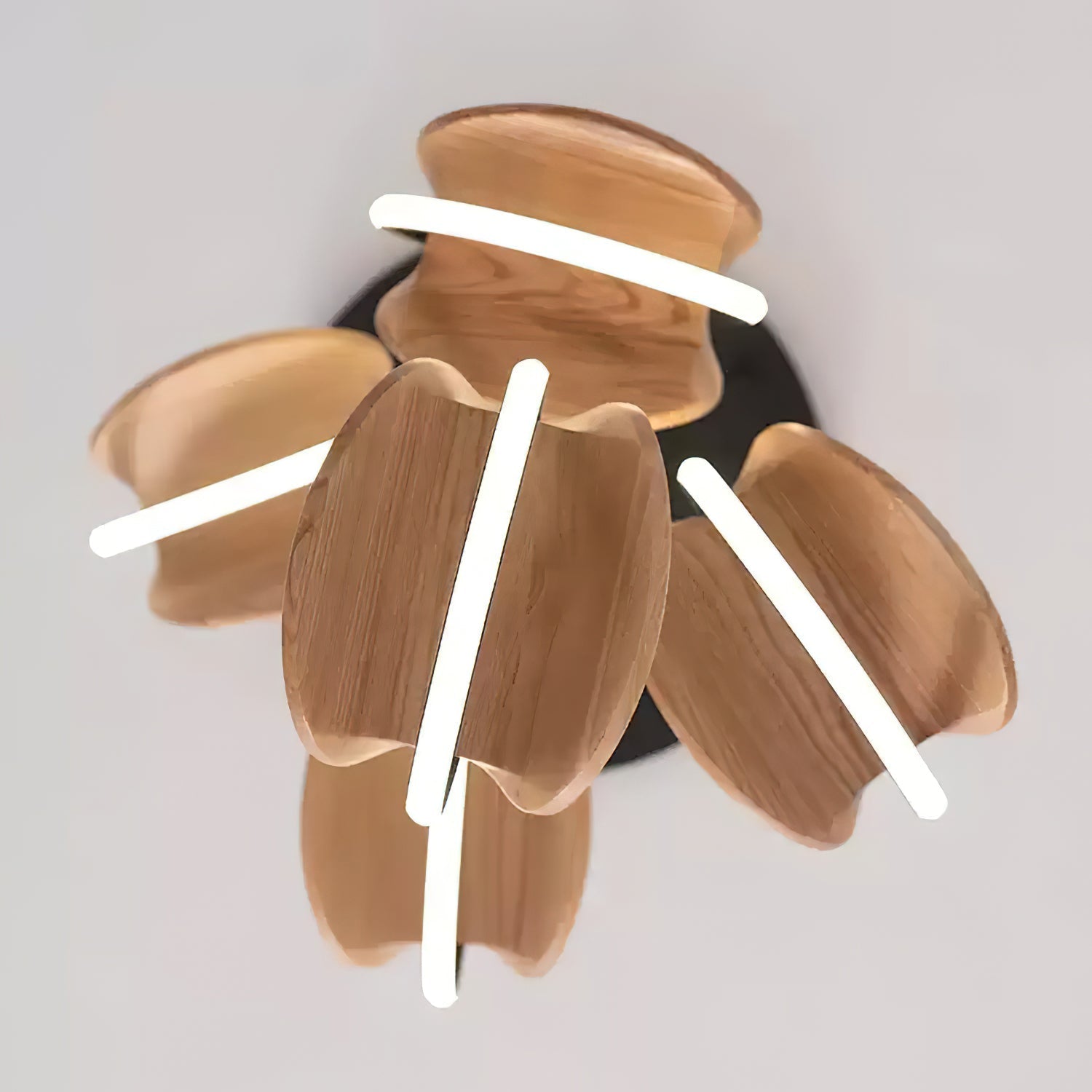 Avvelen Geometric Wood Pendant Light - Lamp Outdoor