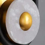 Ellipse Ring Marble Wall Light - Lamp Outdoor