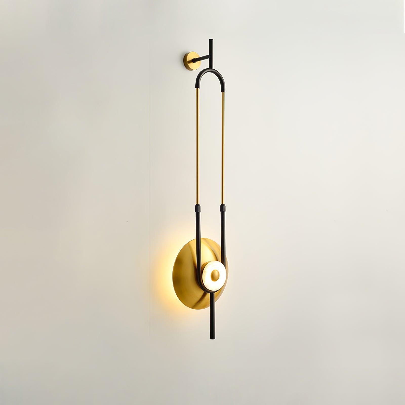 Ellipse Ring Marble Wall Light - Lamp Outdoor