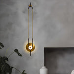 Ellipse Ring Marble Wall Light - Lamp Outdoor