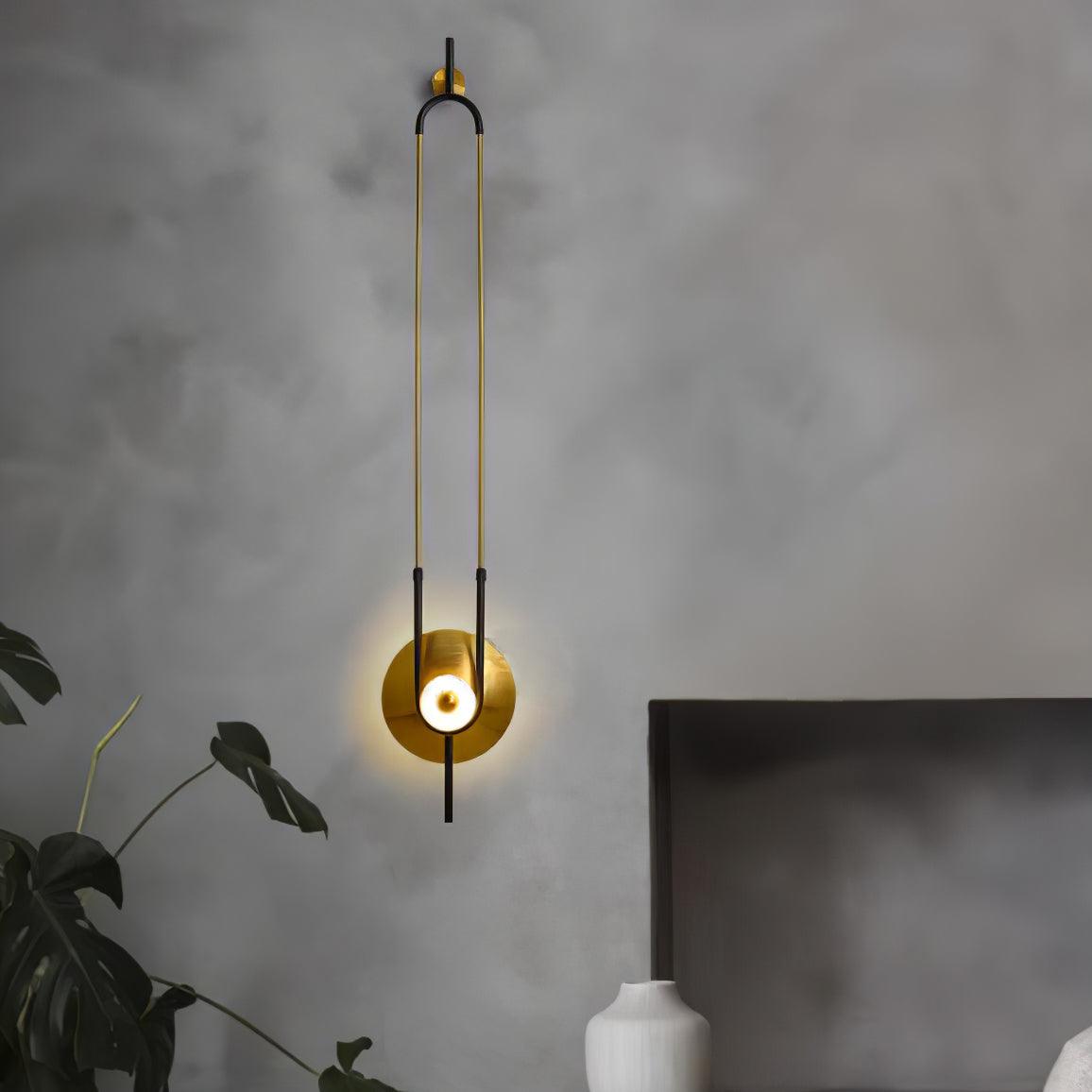 Ellipse Ring Marble Wall Light - Lamp Outdoor