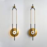 Ellipse Ring Marble Wall Light - Lamp Outdoor