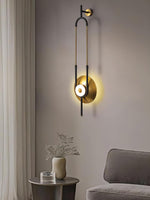 Ellipse Ring Marble Wall Light - Lamp Outdoor
