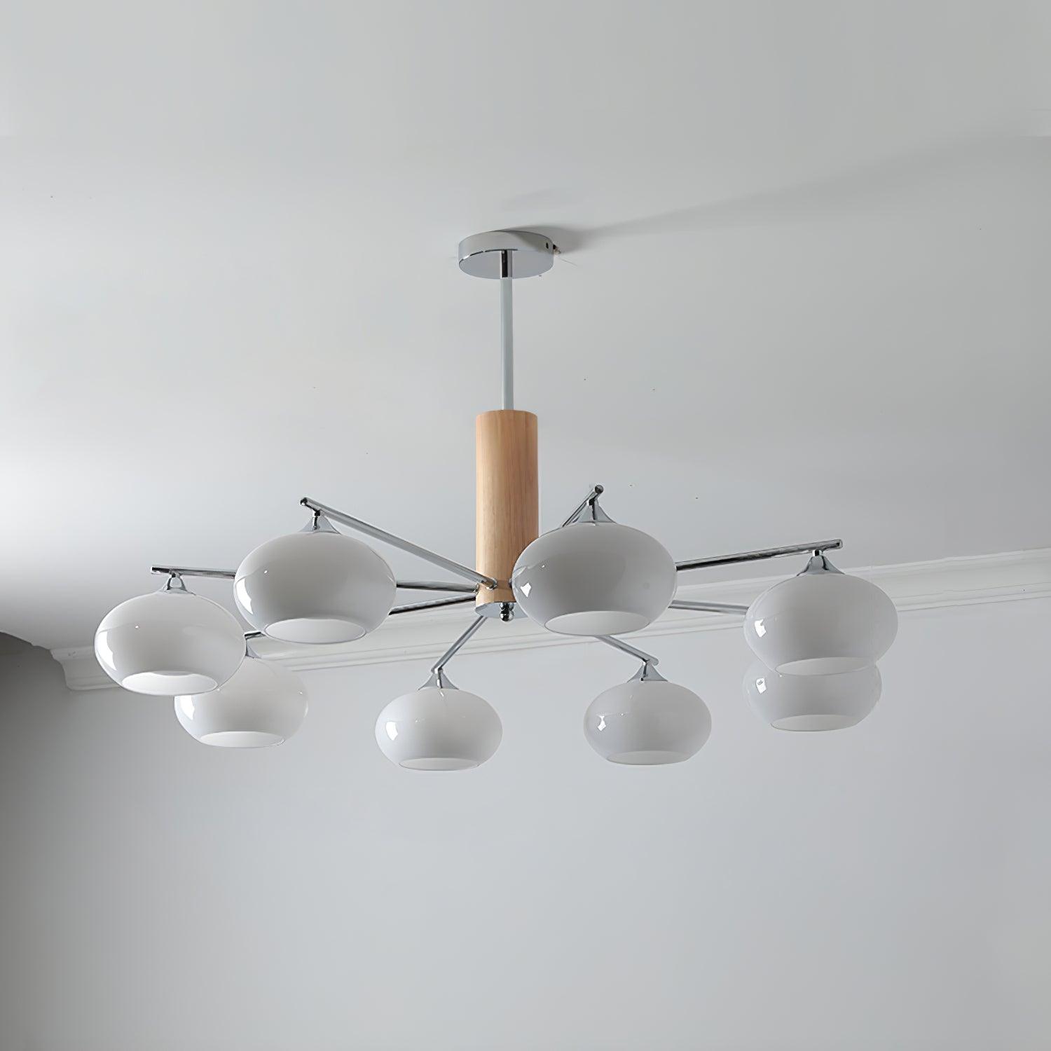 Elliptical Persimmon Chandelier - Lamp Outdoor