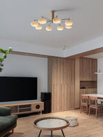 Elliptical Persimmon Chandelier - Lamp Outdoor