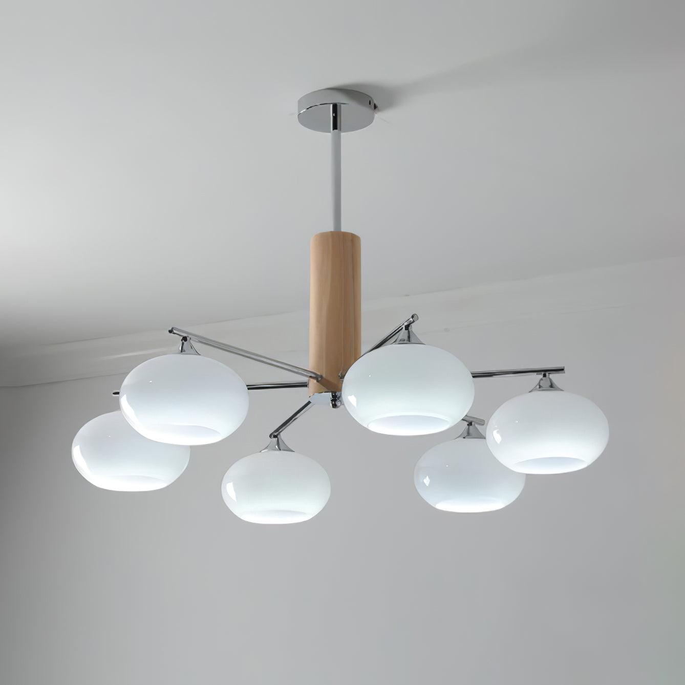 Elliptical Persimmon Chandelier - Lamp Outdoor