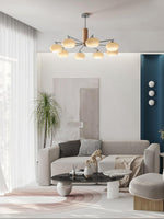 Elliptical Persimmon Chandelier - Lamp Outdoor